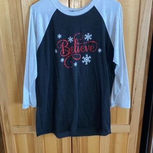 Never worn Believe shirt